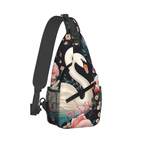 Bolso Cruzado para Hombre Tipo Bandolera con Diseño Floral miniatura 2