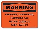 🛡️ PROTECT YOUR BUSINESS: ADA Central Signs have designed safety signs for optimal visibility and durability with a non-glare finish. The “Warning Hydrogen, Compressed, Flammable Gas Sign" plays a crucial role in promoting safety security, compliance...
