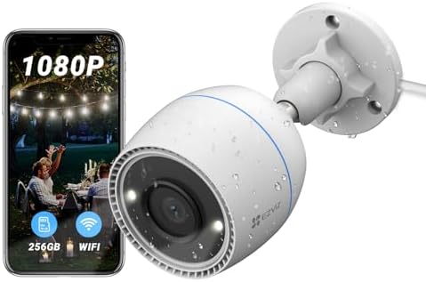 EZVIZ Camara de Vigilancia Exterior 1080P Cámara WiFi Exterior de...
