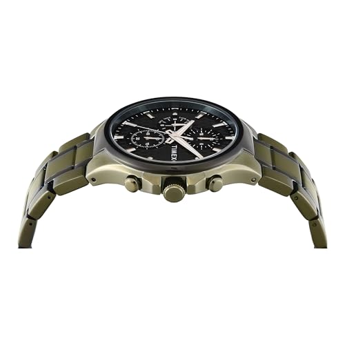 Image of TIMEX Black Round Dial Analog Men's Watch - TWEG28302