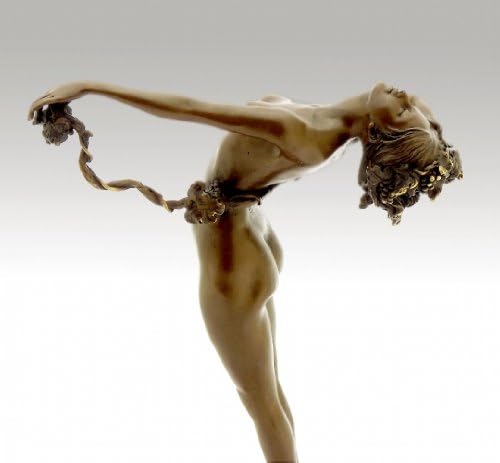 Miniatura 3 de Kunst & Ambiente - Harriet Frishmuth - Escultura de bronce - La vid 1923 - Firmado - Decoración - Estatua de bronce