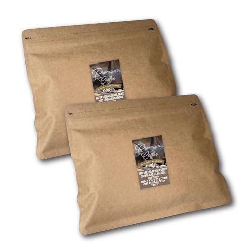 【Dr-i-gama スペシャルティ珈琲 直火焙煎コーヒー豆 】エチオピア カッファ ガニチ農園 ゲイシャ G3 ナチュラル2023 New crop22/23 (焙煎豆:150gI2=300g フルシティ:浅深炒りフローラルな甘酸っぱい香りのゲイシャ種