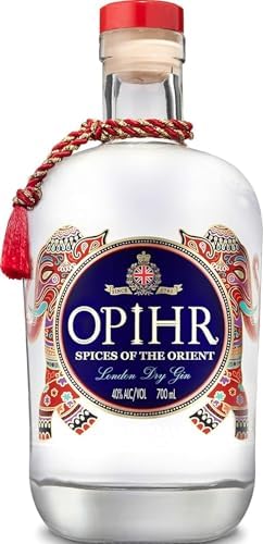 Opihr Gin Spices of the Orient, Hand Picked Spice Route Botanicals, Smooth Rich Flavour with Exotic Citrus Notes, 70 cl, 40% ABV