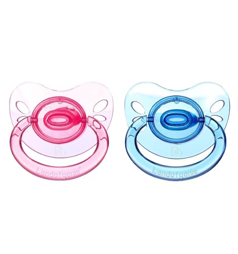 Tétines papillon grand bouclier Landofgenie au design scintillant