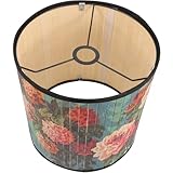 Abat-jour au design rétro : leur motif imprimé est un complément idéal pour sublimer votre décoration intérieure et lui conférer une touche d'originalité