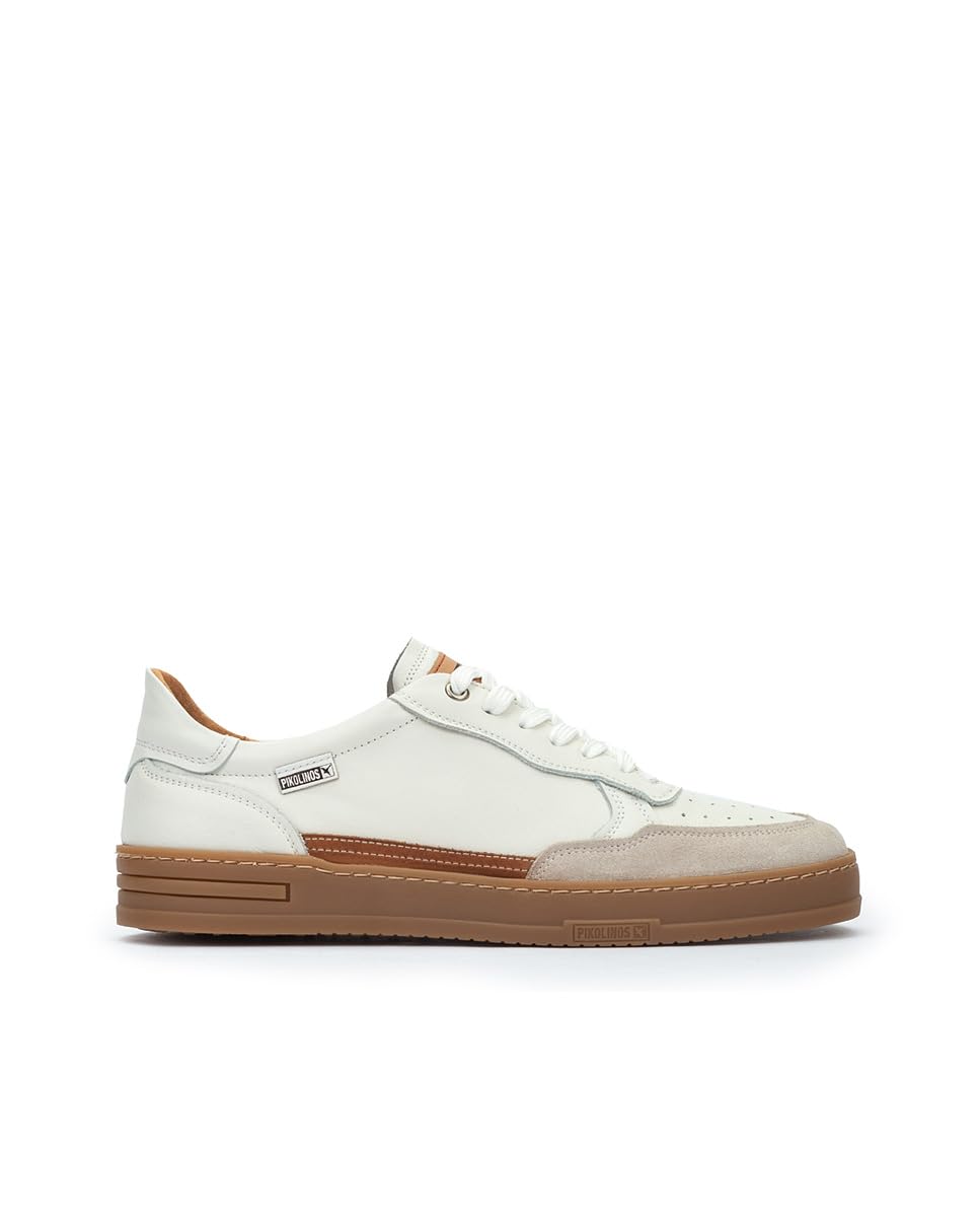 Pikolinos Mens Pikolinos Sneakers Leather Xativa for Man Color Off White