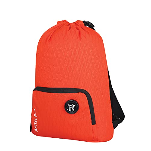 Image of Arctic Fox 15 Liters Draw String Bag DG Orange Backpack (DG Orange)