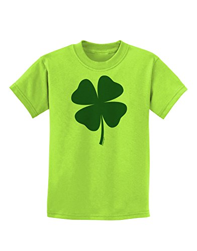 TOOLOUD Lucky Four Leaf Clover St Patricks Day Childrens T-Shirt