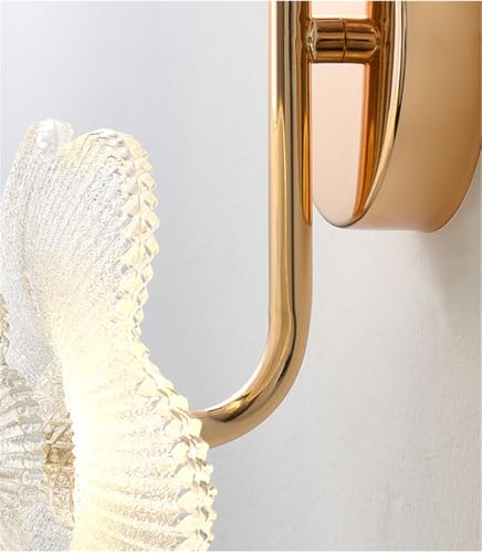 Lampada da parete moderna a LED con design artistico per illuminazione scale soggiorno camera da letto