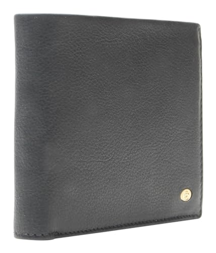 Esquire Chicago wallet black en cuir noir pour homme