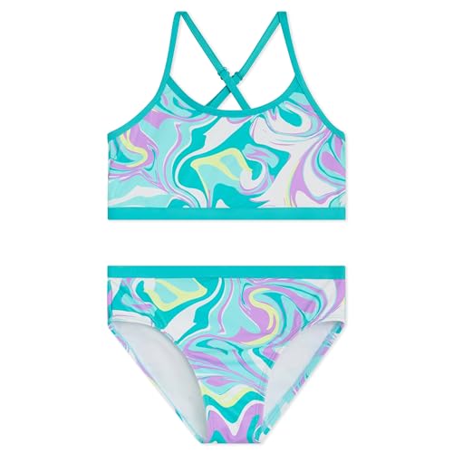 Image of Lands' End Girls' Swim UPF 50+ Adjustable Strap Bikini Set