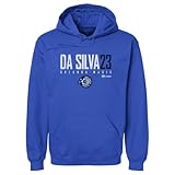 500 LEVEL Tristan da Silva Orlando Magic Elite Men's Hoodie Sweatshirt (Royal Blue, Large)