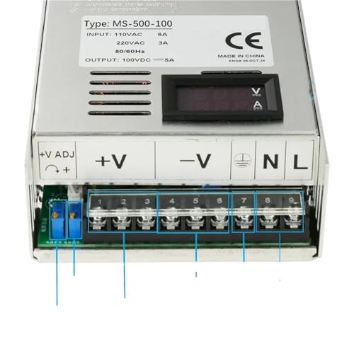 500W 600W Digital Display Adjustable Power Supply ACDC 0-12V 15V 24V 27V 30V 36V 48V 60V 68V72V 85V 90V 100V 110V 150V 200V SMPS