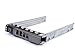 Produktbild Racksoy 2.5" SATA SAS Festplatte Tray Caddy Laufwerk Für Dell R710 R610 R410 R715 R815 R810 R420 R520 R620 T710 R720 R820 R320 G176j 0G176J F830C KF248 0G281D XN391 18KYH Y961C F449D ( Nur geeignet für 2.5", 4stk Schrauben beigefügt)
