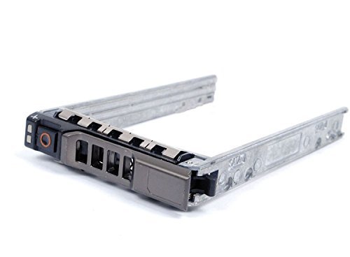 'Racksoy  2.5 "SATA SAS Disco Duro Tray Caddy unidad para Dell R710 R610 R410 R715 R815 R810 R420 R520 R620 T710 R720 R820 R320 G176J 0 G176J f830 C KF248 0 g281d xn391 18 kyh y961 C f449d (sólo apto para 2.5, 4stk Tornillos beigefügt)