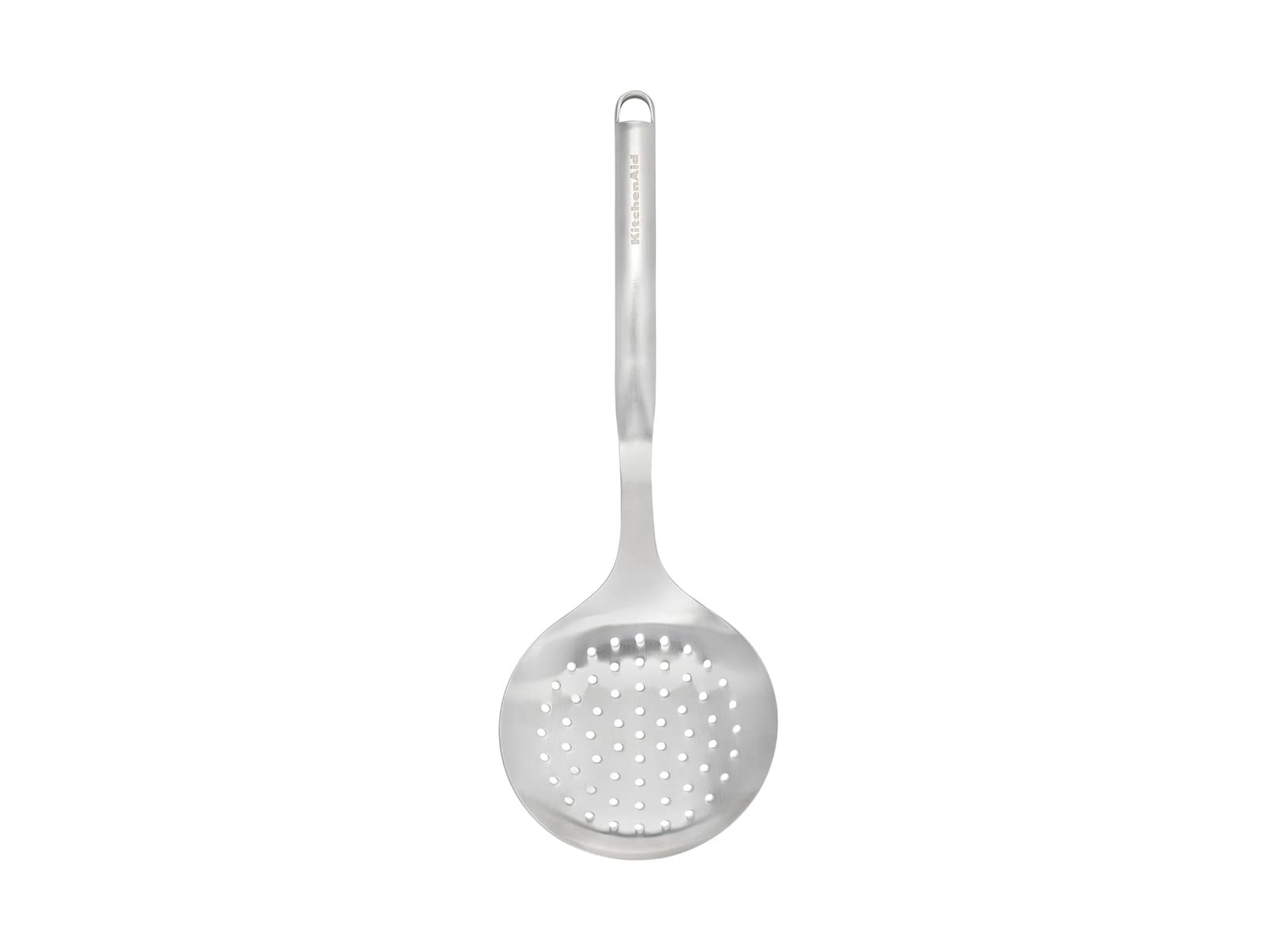 KitchenAidPremium Skimmer Straining Spoon, Stainless Steel, Rust-resistant and Heat-resistant to 260°C