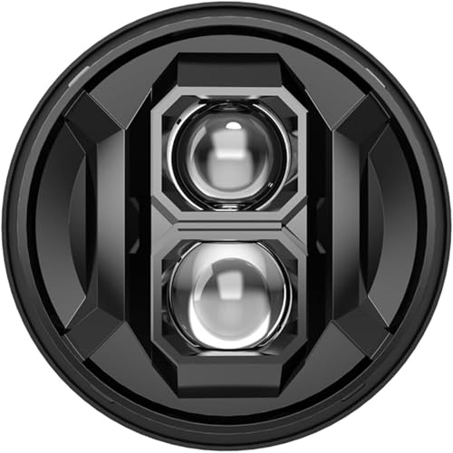 Phare de moto 7 pouces pour corriger l'éclairage faible des Harley 2004-2007