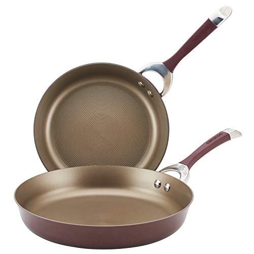 Circulon 87530 Symmetry Hard Anodized Nonstick Frying Pan Set / Fry Pan Set