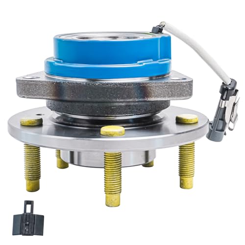 Image of Detroit Axle - 2pc AWD Rear Wheel Bearing Hubs for 2005 Chevy Uplander Buick Terraza Pontiac Montana Saturn Relay, Wheel Bearing and Hubs Assembly Replacement