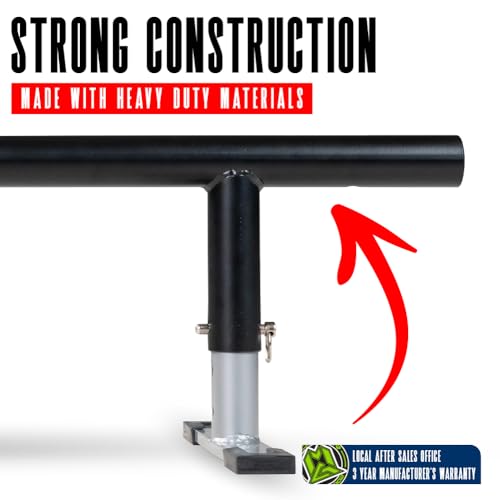 Madd Gear Rail Extension Kit for Flat Bar Skate Rail – Heavy Duty Durable Round Skateboard Pro Scooter or Inline Skate - Adjustable Height
