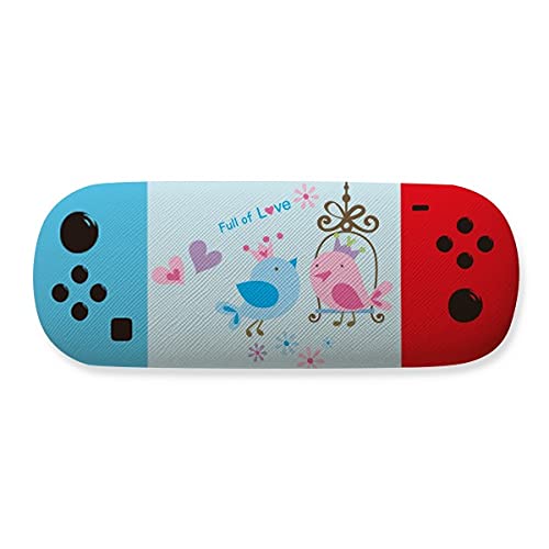 Cage à oiseaux boîtier lunettes illustré boîte de rangement créative originale