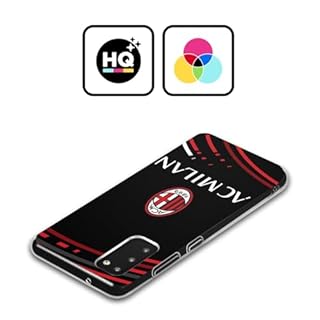 Head Case Designs Licenza Ufficiale AC Milan Curvato Modelli Cresta Custodia in Gel [Protezione di Grado Militare] Compatibile con Samsung Galaxy S25 Ultra E Compatibile con MagSafe