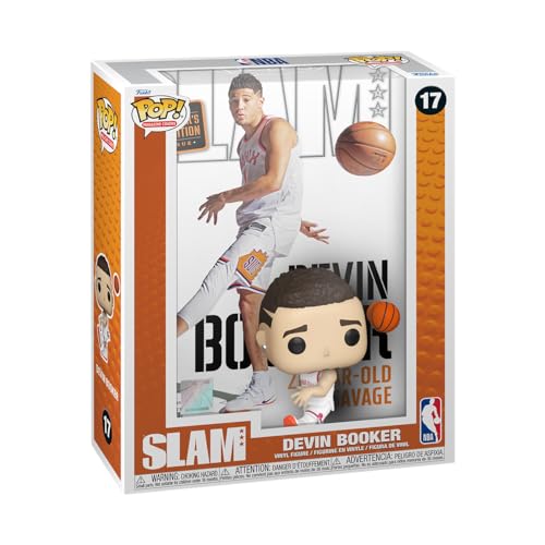 Figurine Funko Pop NBA Slam Devin Booker en vinyle de collection pour les passionnés de basket