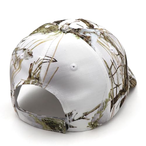 Image of Deer Hunting Camouflage Hats Embroidery Adjustable Fishing Baseball Cap