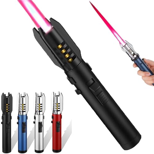Adjustable Windproof Arc Lighters with Safety Lock & 360 Ignition for Candles Camping BBQ Kitchen Outdoor Use