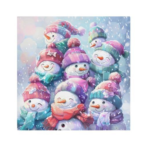 Servilletas de Tela Navidad Multicolor Pack 6 miniatura 1