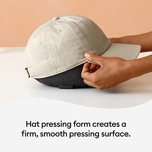 Cricut Hat Press Smart Heat Press Machine For Hats With Built-In Bluetooth, Connects To Cricut Heat App, Curved, Ceramic-Coated Heat Plate, Easy Temperature Control With Safety Base & Auto-Off Feature #TOP4