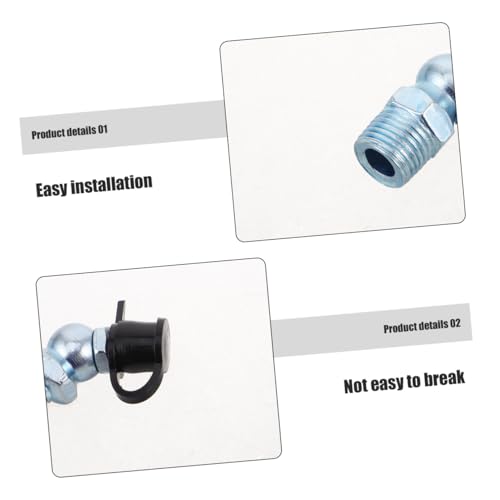Raccords de graisse de précision Alipis, assortiment de 120 pièces haute résistance industrielle
