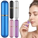 Ciieeo 5 Stück Nasale Inhalatoren Aromatherapieröhrchen Mit Baumwoll-Dochten Metallflasche Für Ätherische Öle Persönliche Aromatherapie Inhalierstift Set in Zufälligen Farben