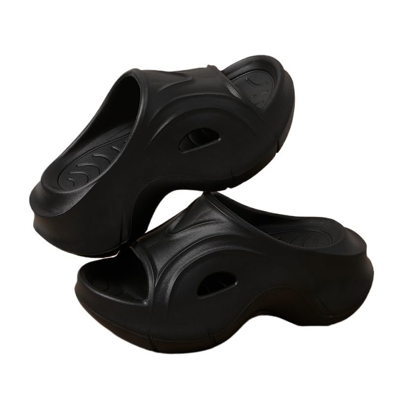 Lightweight Women's Slippers Korean Style Trendy Thick Soles Leisure Sandals EVA Comfortable Non-slip Outdoor Flat Sandals