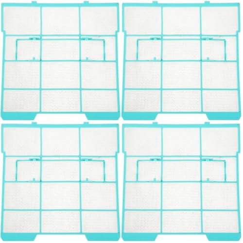 Artibetter 4 Piezas Filtro De Aire Acondicionado Cubierta De Ca De Plástico Accesorios Filtro De Aire De Plástico Accesorios para Interior De Ventilación El Plastico Sky-Blue 28 X 27.5 X 2 Cm