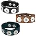 Produktbild Sunsa Damen Click Buttons Armband Schmuck Set für Frauen/Herren, Gratis: Chunks 3 Armbänder Buttons/Anstecker. Armreif beste Geschenke für Freundin/Mama/Partner/Geburtstag .70434 (22)