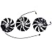 BestParts New Graphics Card Cooling Cooler Fan Replacement for EVGA XC3 Ultra RTX3080ti 3080 3070 3070ti