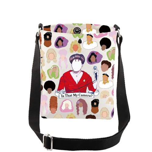 CMNIM TV Show Merch Is That My Camera Crossbody Bag Quote Shoulder Tv Show Gifts for Queeen Fan Shoulder Bag
