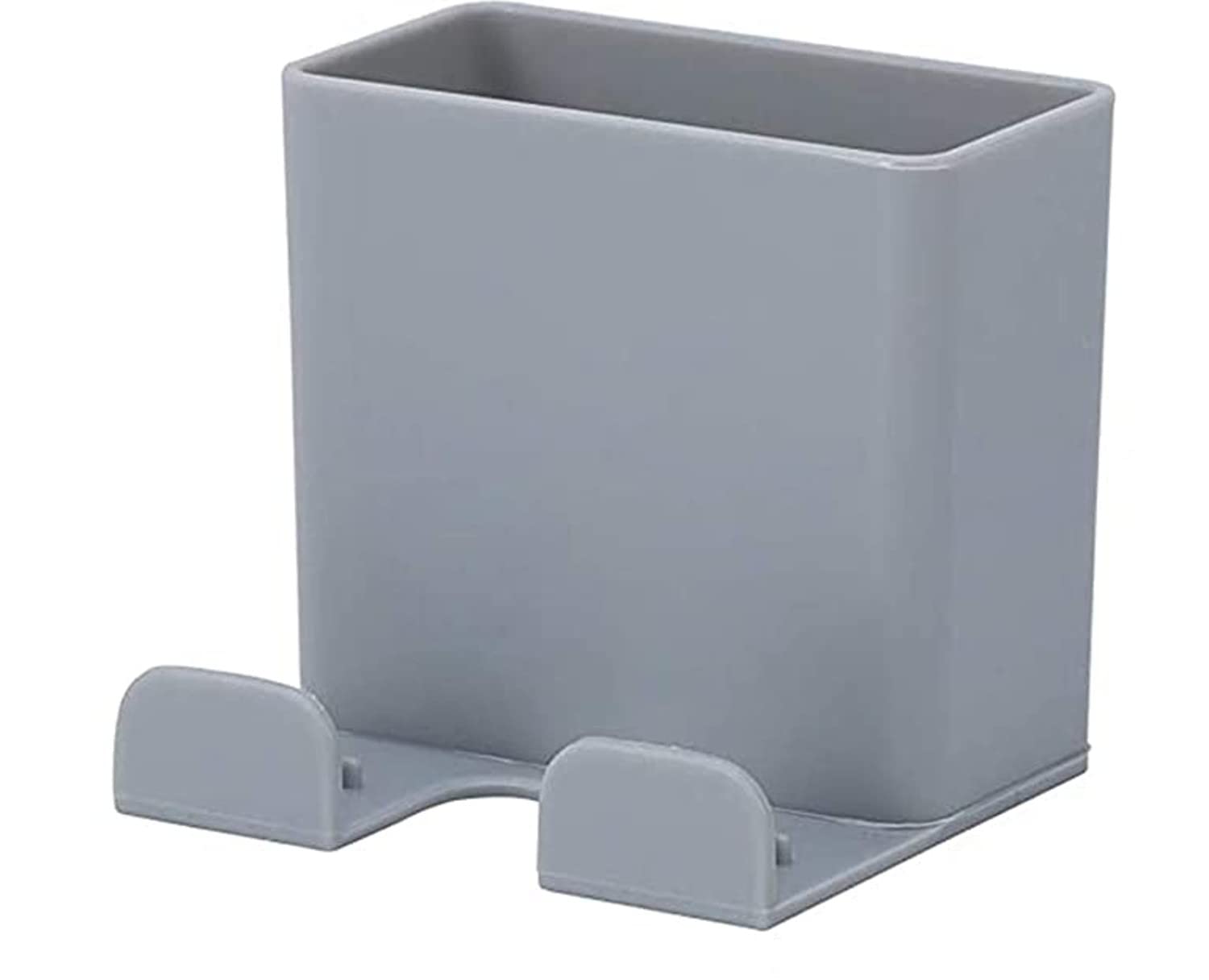 ARQIVO Wall Mount Phone Holder for Wall Adhesive Cell Phone Smartphone Charging Holders Shelf Remote Control Stand Organizer Storage Box for Bedroom Bathroom Office (Pack of 1, Grey) (B0B82TMP1B) Amazon Price History, Amazon Price Tracker