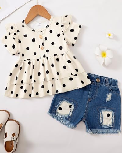 Image of NZRVAWS Girl Clothes Toddler Girls Summer Outfit Heart Tank Top+Pink Shorts 2 Piece Clothing for Girl 1 2 3 4 5 6 7 T
