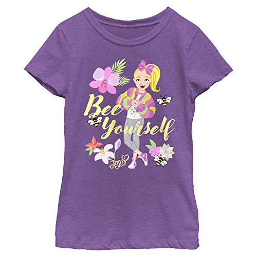 Nickelodeon JoJo Siwa Bee Yourself Girls Short Sleeve Tee Shirt