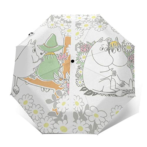 自動折り傘 ムーミン メンズ レディース 耐強風 人気新品 ワンタッチ 梅雨対策 晴雨兼用 日傘 超撥水 自動開閉 大きい 頑丈な ビッグサイズ ギフト 大きい 折り畳み傘 自動開閉
