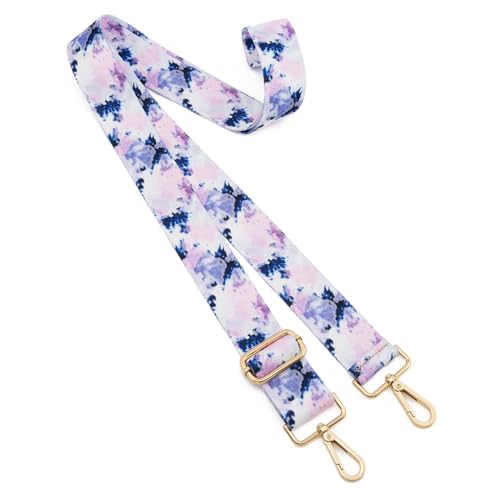 Image of ZOOEASS Wide Shoulder Strap Adjustable Replacement Belt Guitar Style Crossbody Bag Handbag Strap Multicolor Canvas Straps(Wide:1.5in)(Color42)