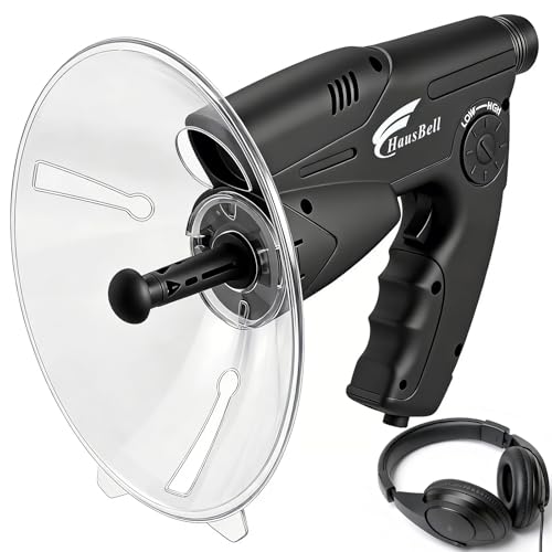 HAUSBELL Outdoor Adventure Kit – Parabolic Listening Device for Nature Exploration, Bionic Ear...