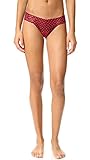 Hanky Panky Women's Holiday Check Low Rise Thong, Red/Black, One Size