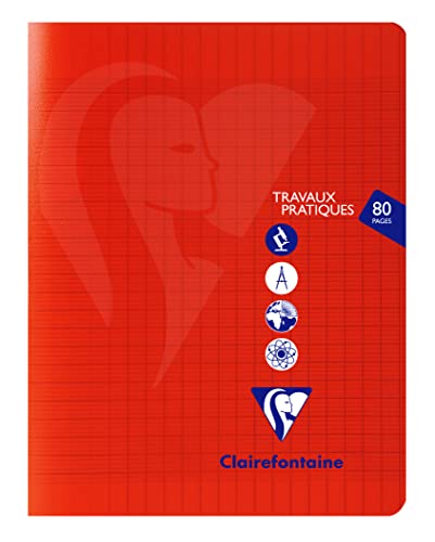 Clairefontaine 303727C Set of 5 Mimesys Laboratory Workbooks, 17x22 cm, 80 Seyes Ruled Pages+C814 90 g and Plain White 125 g - Image 2