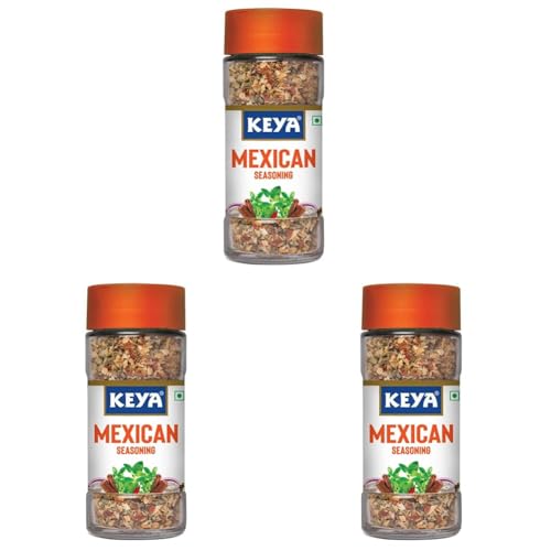 Image of Keya Mexican Seasoning Bottle, 50g (Pack of 3)
