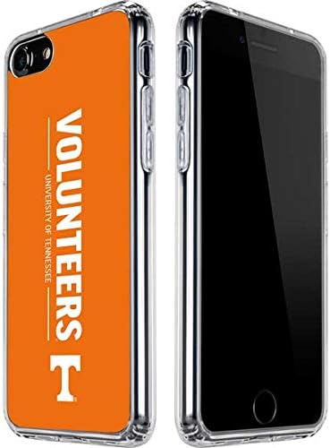 Skinit Clear Phone Case Compatible with iPhone SE (2nd & 3rd Gen) - Officially Licensed University of Tennessee-Knoxville T Logo Vols on Gray Design