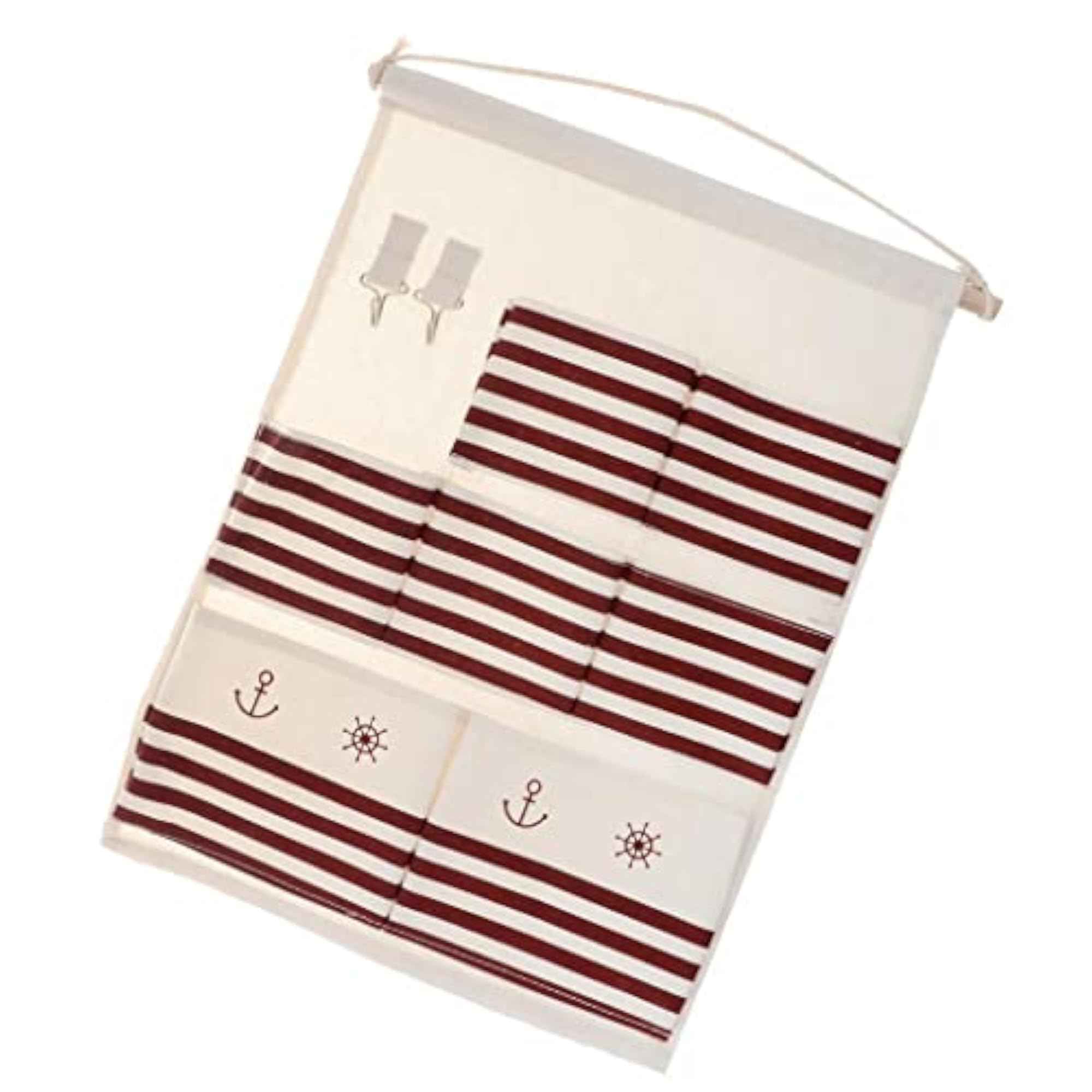 Over The Door Organizer Wall Hanging Storage Bag, 7 Pockets