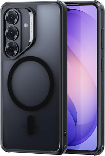 Image of ESR for Samsung Galaxy S26 Case, Compatible with MagSafe, Magnetic Case for Samsung Galaxy S26, Military-Grade Protection, TPU, Classic Hybrid Case (HaloLock), Frosted Black